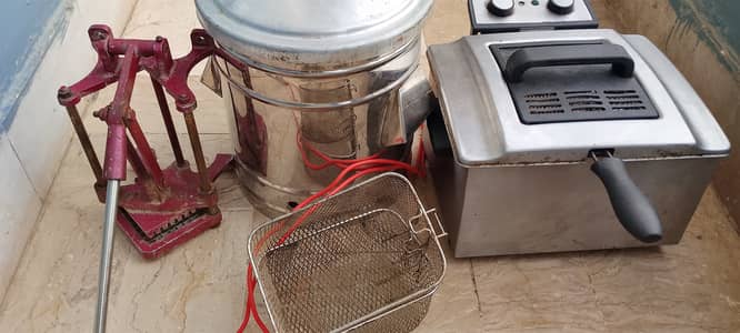 Electric fries Machine