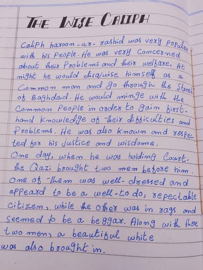 Neat Handwriting Assignment Service