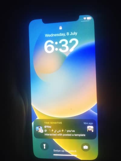 Apple iPhone X non PTA 64 gb battery  88