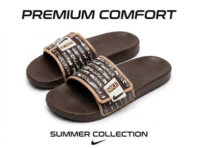 Nike slipers soft & nice looking for home used
