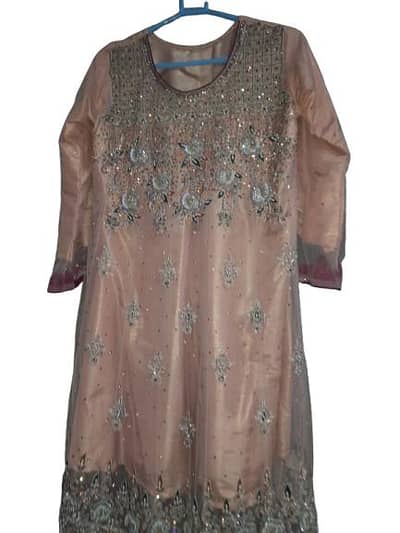 bumper offer 2 bridal froks size M 35000 just 1 time used