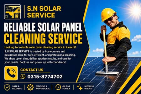 Solar Panel Cleaning Services in Karachi | Solar Wash & Maintenance