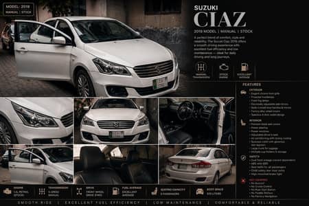 Suzuki Ciaz 2019 | exchange possible with SUV, corrola civic