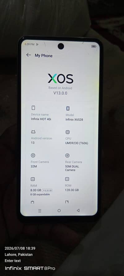 Infinix Hot 40i 8+8+128Gb