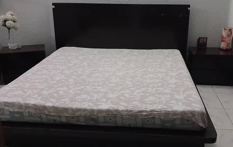 King size wooden Bed For Sale.