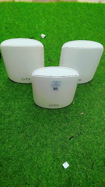 Netgear Orbi RBR350 Wifi 6 Ax1800 Mesh wifi Router (pack of 3)