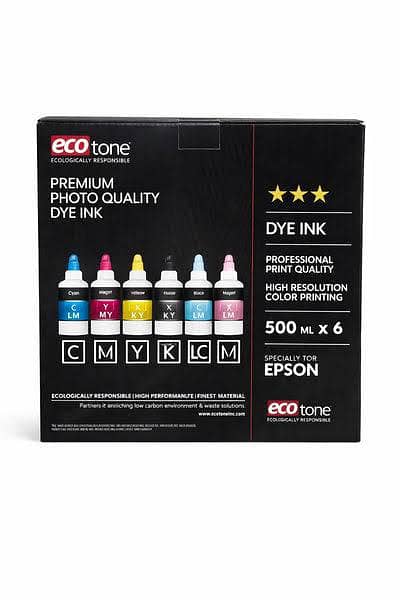 Ecotone ink 500mlx6 set