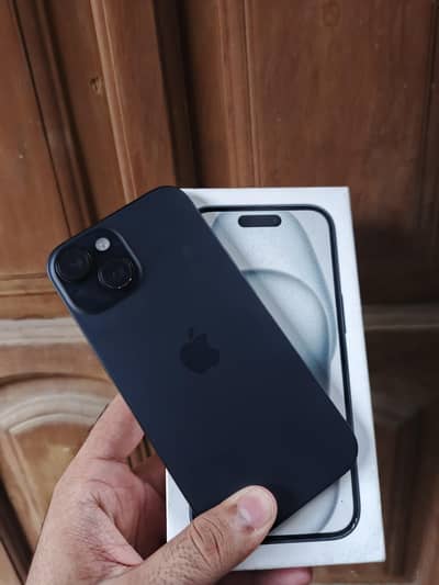 Apple iPhone 15 with box 128gb