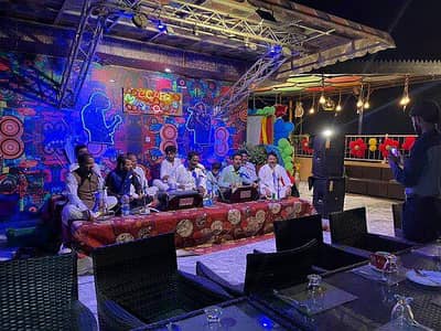 Qawwal in Lahore, Qawwali group. Qawwal party, Qawwali Singer