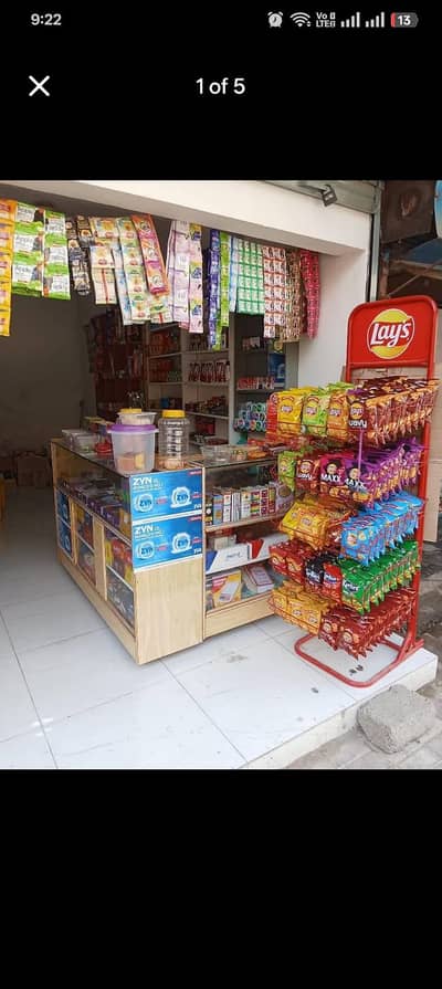 Counter and Racks