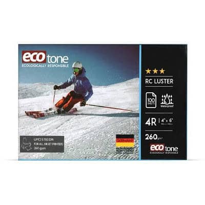 Ecotone 4x6inches luster RC paper 260gsm 100 sheets