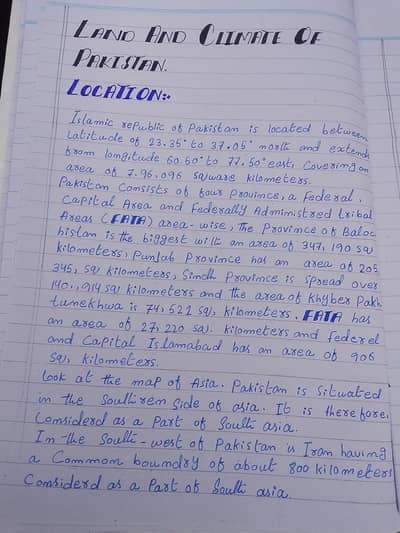 Neat Handwriting Assignment Service