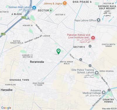 4-Marla Commercial Plot For Sale DHA Phase 9 Town Block E