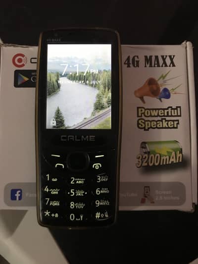 Calme 4g max pta aprove touch and type