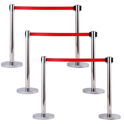 crowd control queue poles