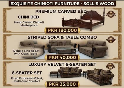 Room Bed/ Chinioti Bed/ Room Furniture/ Bed Set
