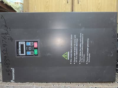 Transpower 37KW/45KW Solar VFD Inverter — 3 Phase, 100 Plates