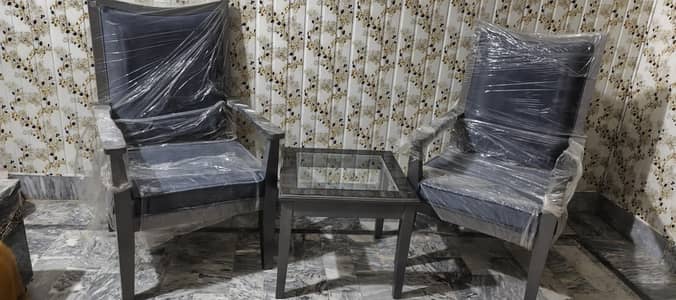 2 Chairs & 1 table. . complete set brand new