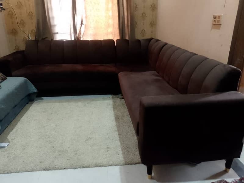 L shape sofa 2