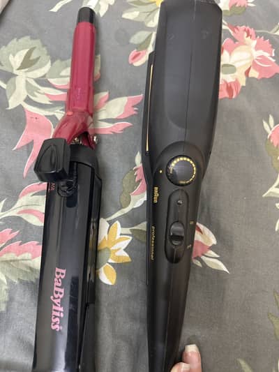 STRAIGHTENER & CURLER BRANDED