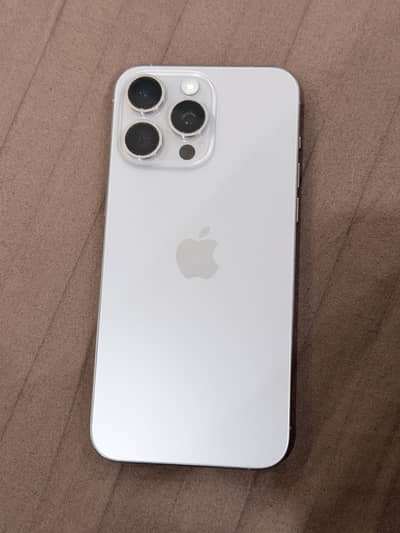 iPhone 15 Pro Max PTA Approved – 256GB (Natural Titanium-With Box]