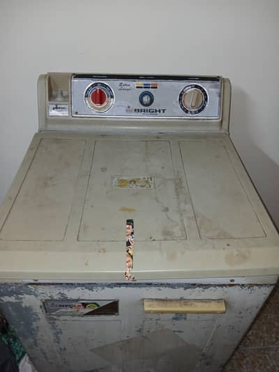 Bright Twin Tub Washing Machine – 100% Working