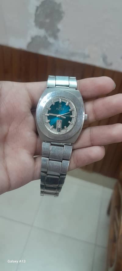NINO Swiss automatic 21 jewels Bloue dial japan movement