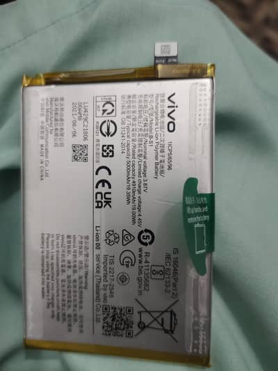 Vivo Y21 batteri