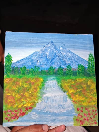 Water Painting  Hand Made