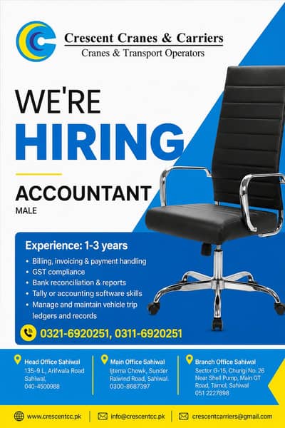 Hiring Accountant