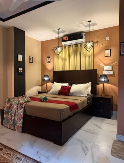 1BED FURNISH APARTMENT AVAILABLE DAILY BASIS FOR RENT IN ISLAMABAD E11 2