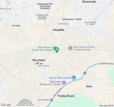 Beautiful Location Kanal Plot With Direct Approach And Near To OVAL Complex