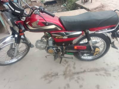 Honda CD70 baik 2022 modal totally genuine