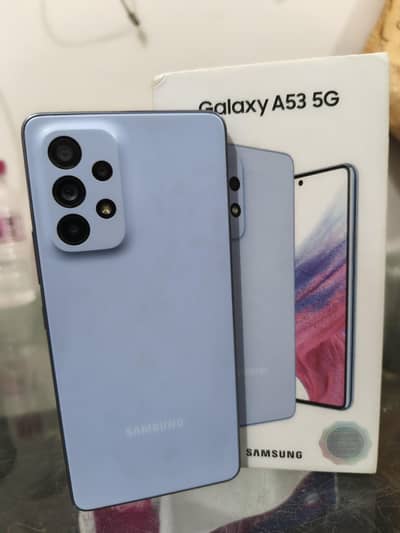 Samsung Mobile A53 5G with Box Official Approved