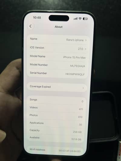 Apple iPhone 15 Pro Max