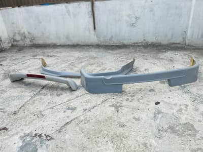 SUZUKI CULTUS KITS FOR SALE FRONT BACK KIT AND ONE LIGHT WALA SPOILER.