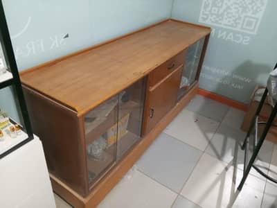 Display Counter / Shop Showcase for Sale and chair