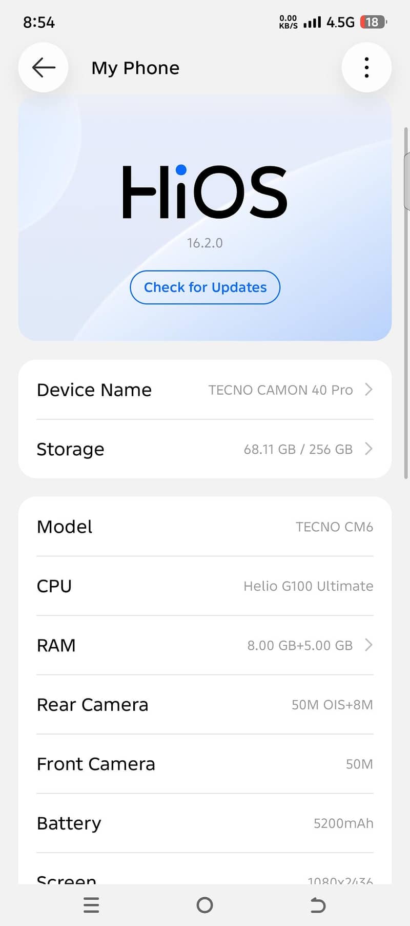 Tecno CAMON 40 Pro 2