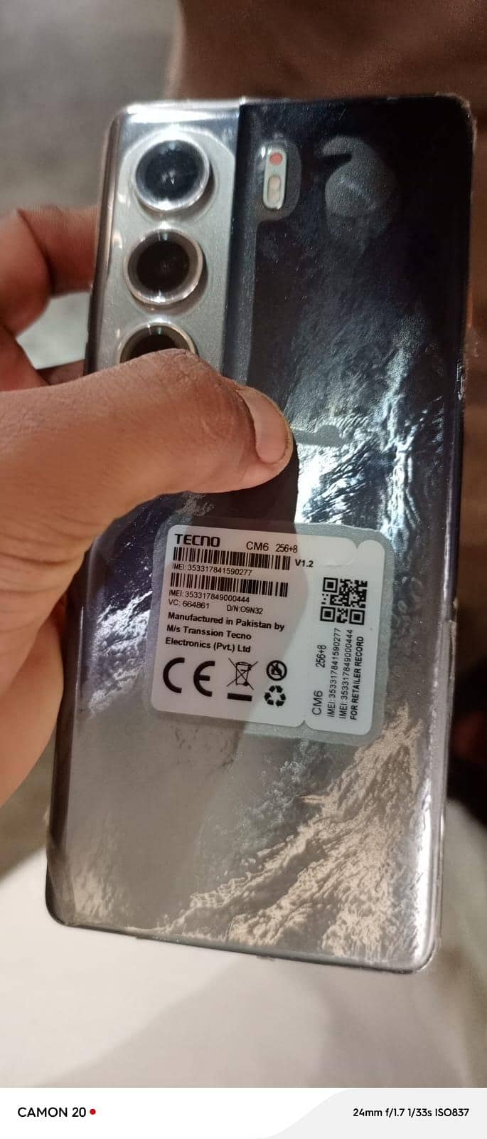 Tecno CAMON 40 Pro 7
