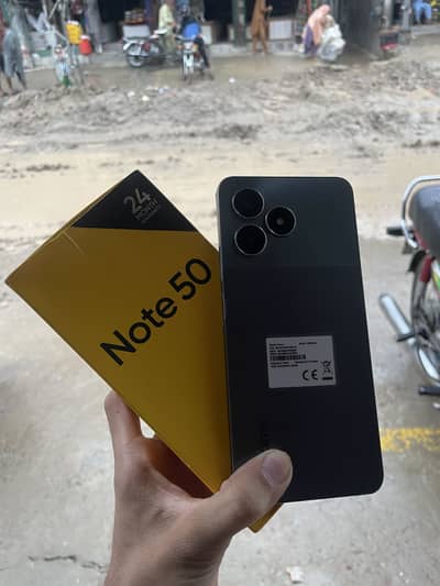 Realme Note 50 4+8/128GB With box charger