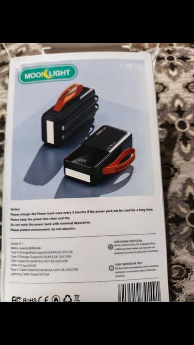 Power Bank 80000Mah and 120Watt