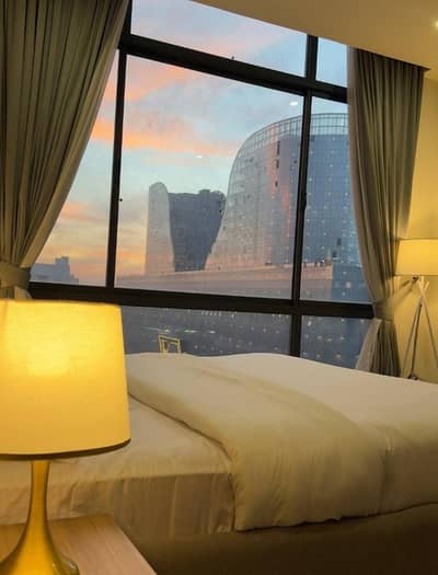 Daily basis, and weekly basis, One bedroom fully furnished luxury apartment available for rent Gulberg greens Islamabad project Skypark One