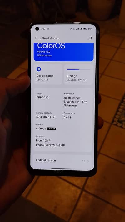 OPPO F19