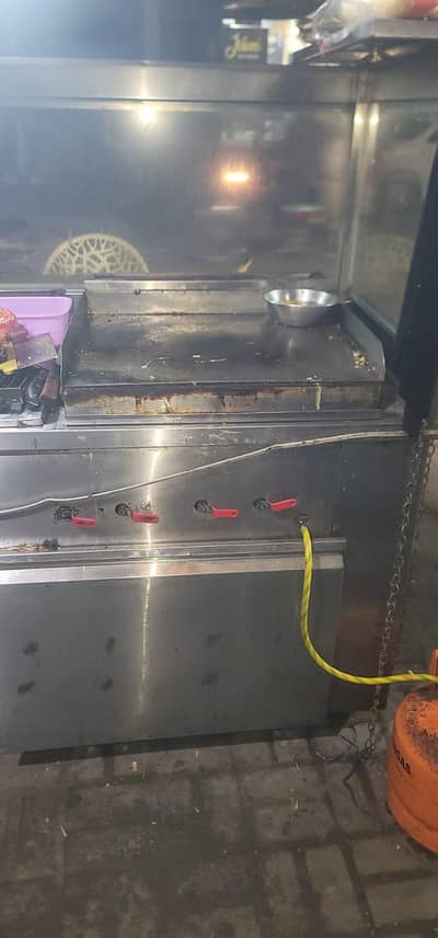 burger stall plus grill and frier