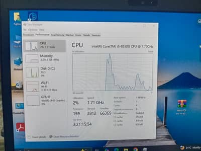 FUJITSU Notebook LIFEBOOK U748-i5 8350U 8th Generation - 8GB/128GB SSD