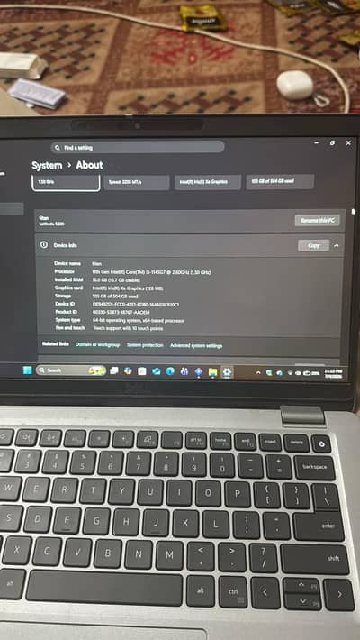 Dell latitude core i 5 11 gen