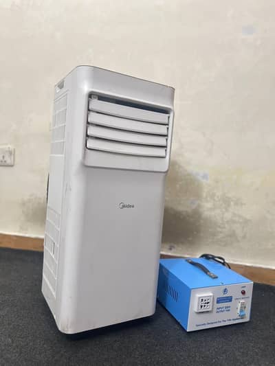 Midea 0.75 ton portable AC with Supply