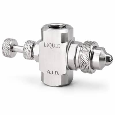 Two Fluid Atomizing Nozzle Air Liquid Nozzle