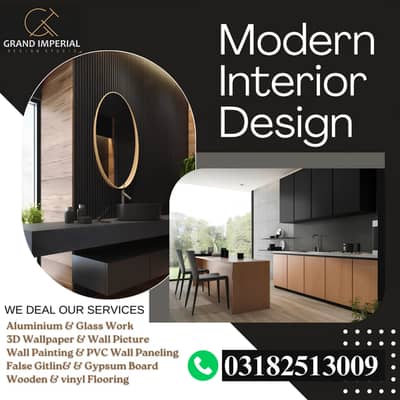 PVC Wall Panels/False Ceiling/Wood Floor/Rockwall/graphics/ Drywall