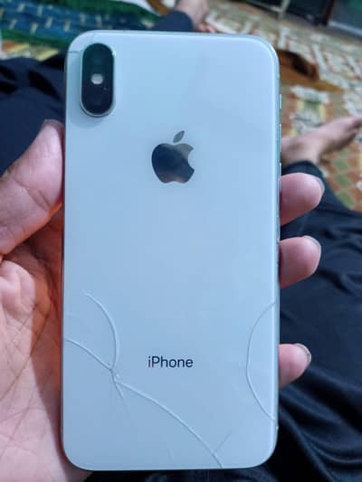 Apple iPhone X back break
